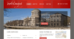 Desktop Screenshot of joyntcrawford.ie